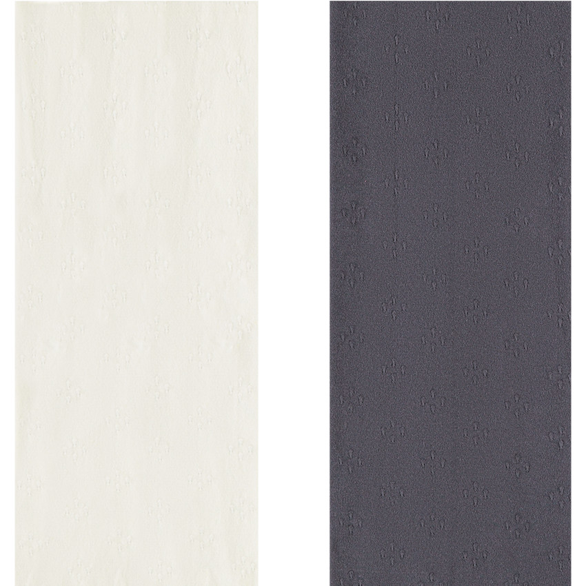 Lot de 2 collants épais en tricot pointelle uni pour fille 