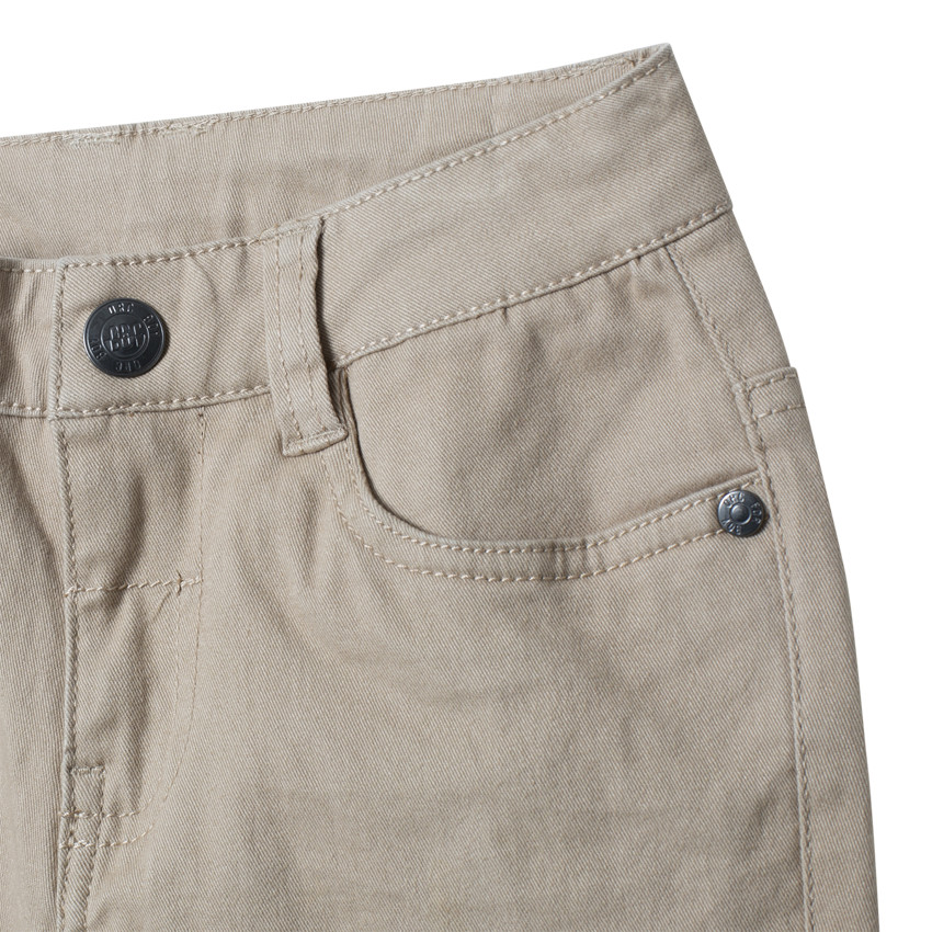 Pantalon en toile slim uni 