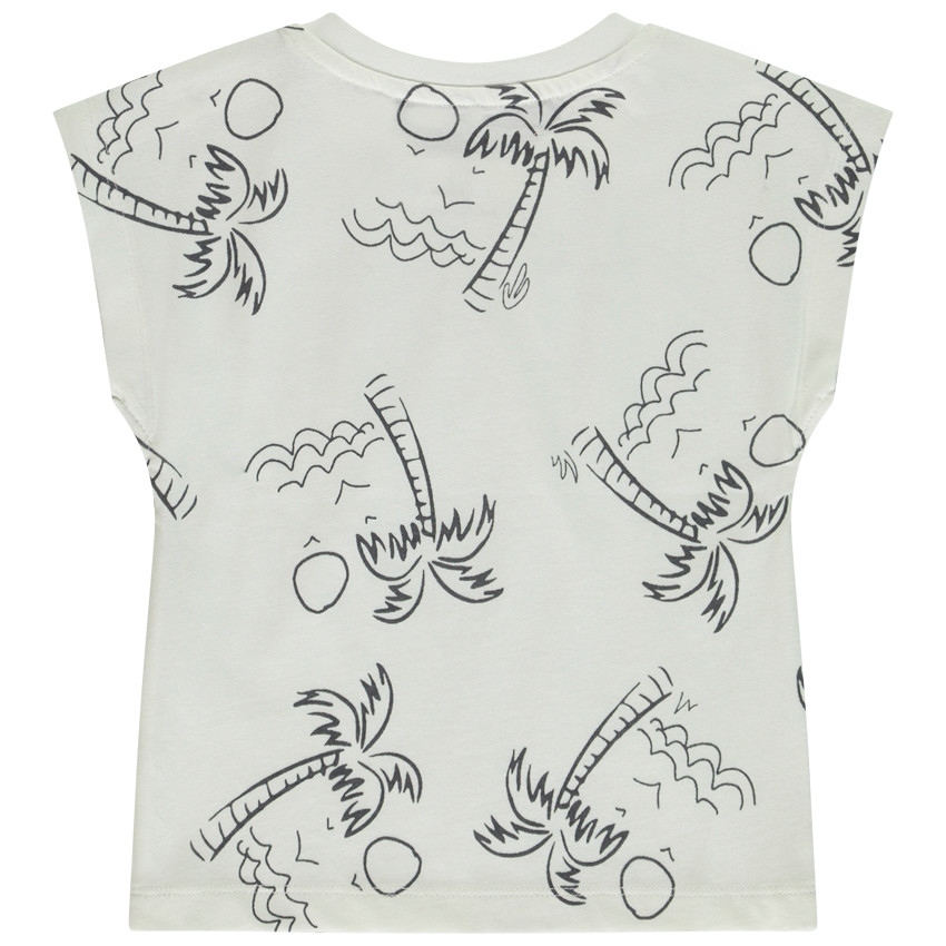 T-shirt manches courtes imprimé palmiers pour bébé garçon 