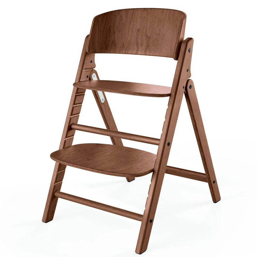 Chaise haute évolutive Click & Fold 3-en-1 All Natural Dark 