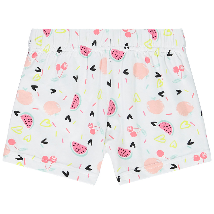 Pyjama débardeur et short imprimé fruits pour fille 