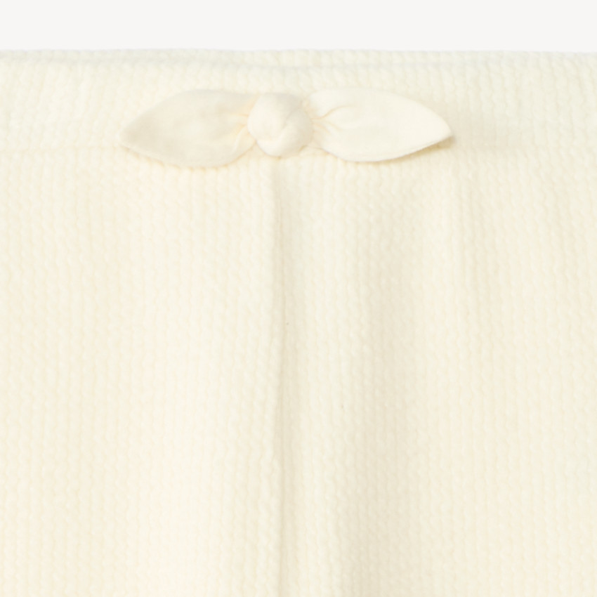 Pantalon de jogging bébé fille en tricot fantaisie 