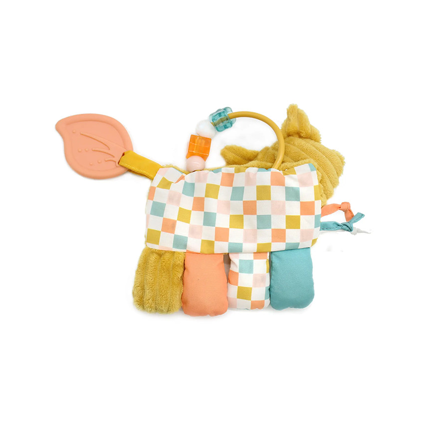 Hochet d'activités Cyranos le renard moutarde  