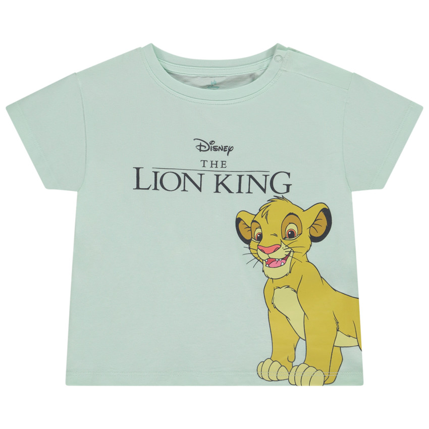 T-shirt manches courtes oversize Simba Le Roi Lion Disney pour bébé garçon 