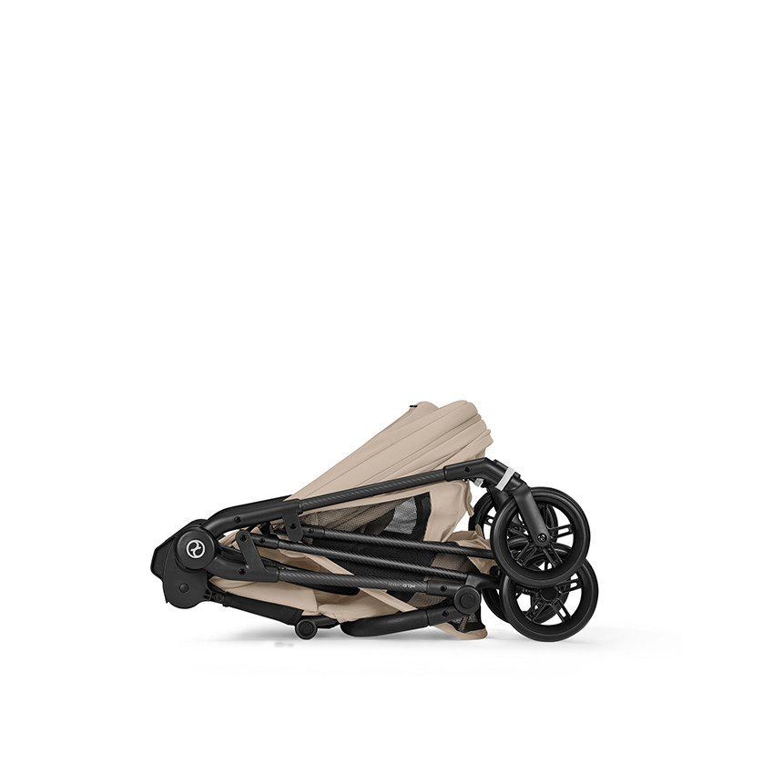 Poussette Melio Carbon - Almond Beige 