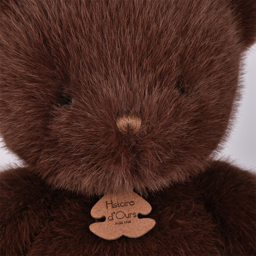 Peluche Ours Clémentin 38CM Choco/Cranberries 