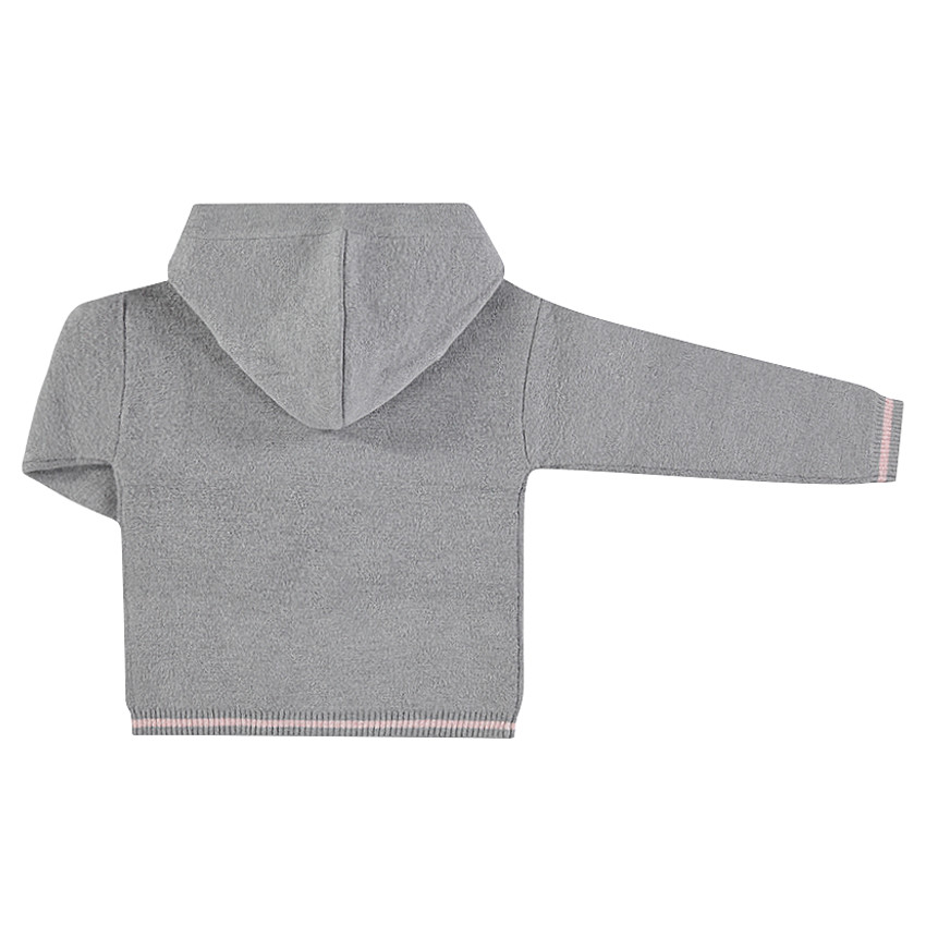 Sweat à capuche avec licorne en sherpa 
