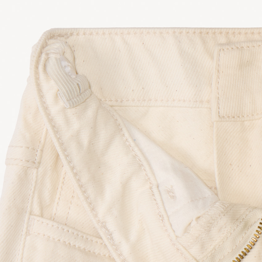 Jean large à poches cargo pour fille 