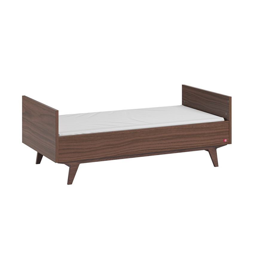 Lit bébé évolutif 70 x 140 cm Mid II noix 