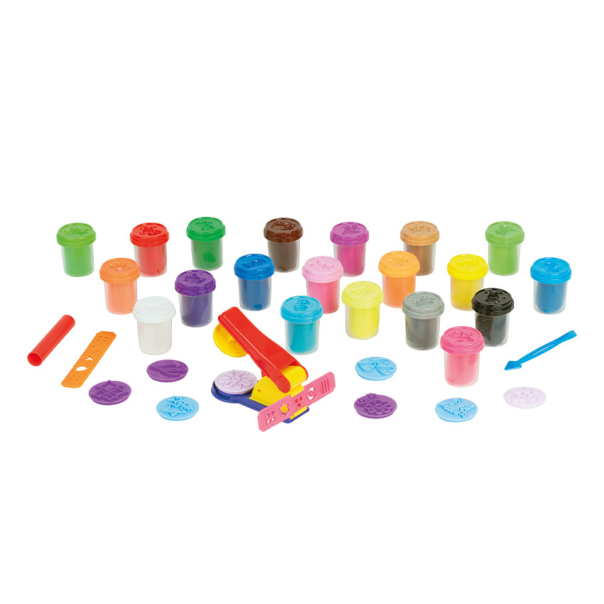 Super fabrique de pâte à modeler multicolore 
