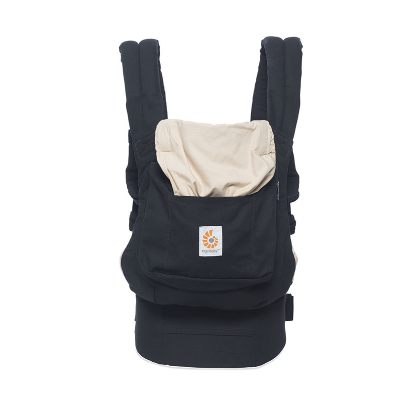 Porte-bébé Original nouvelle version - Black/camel 