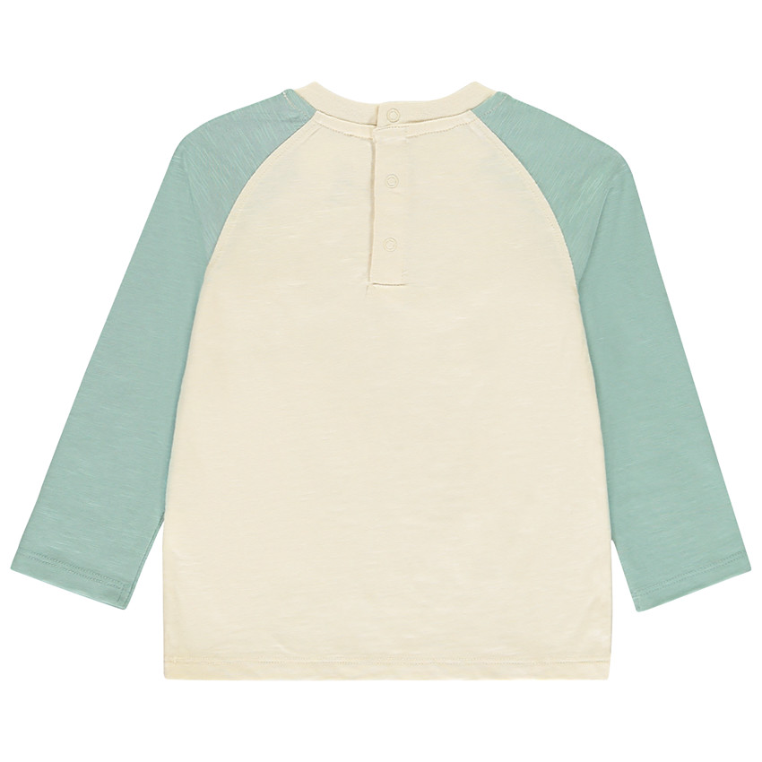 T-shirt manches longues contrastées Mickey Disney pour bébé garçon 