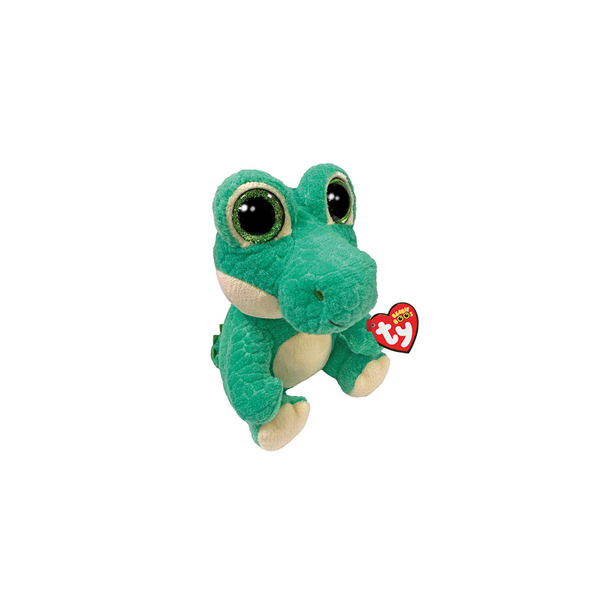 Peluche Beanie Boo's 15cm Ernie l'alligator 