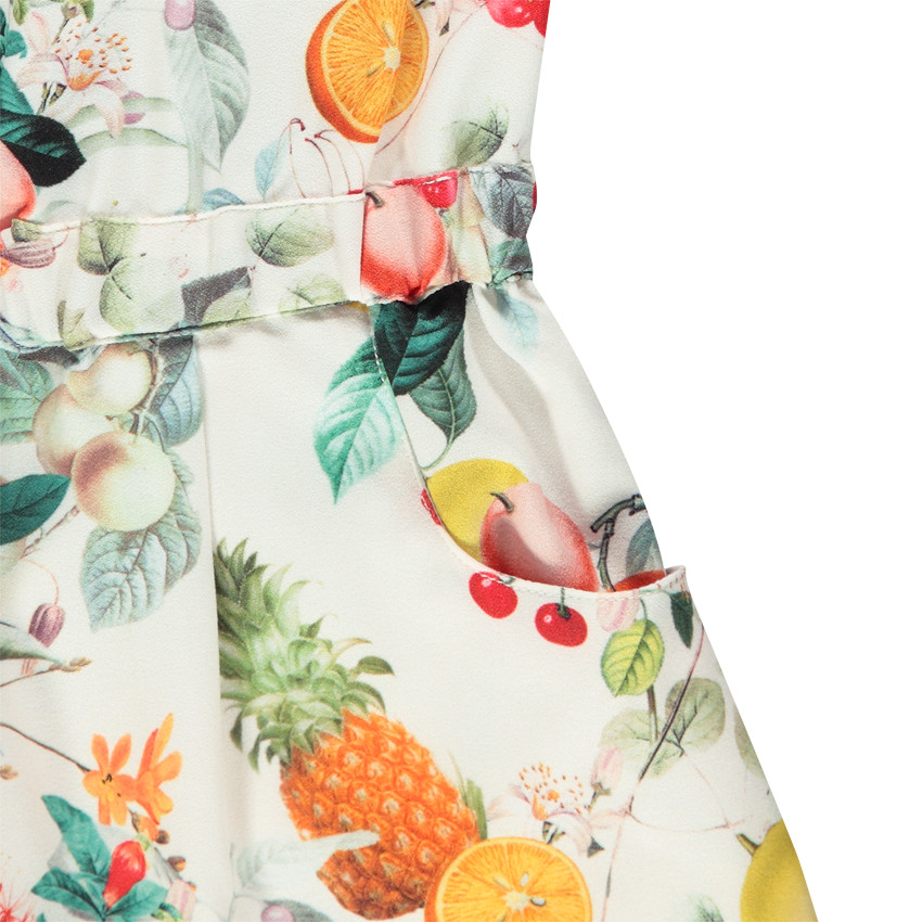 Junior - Combi-short imprimé fruits avec découpe au dos 