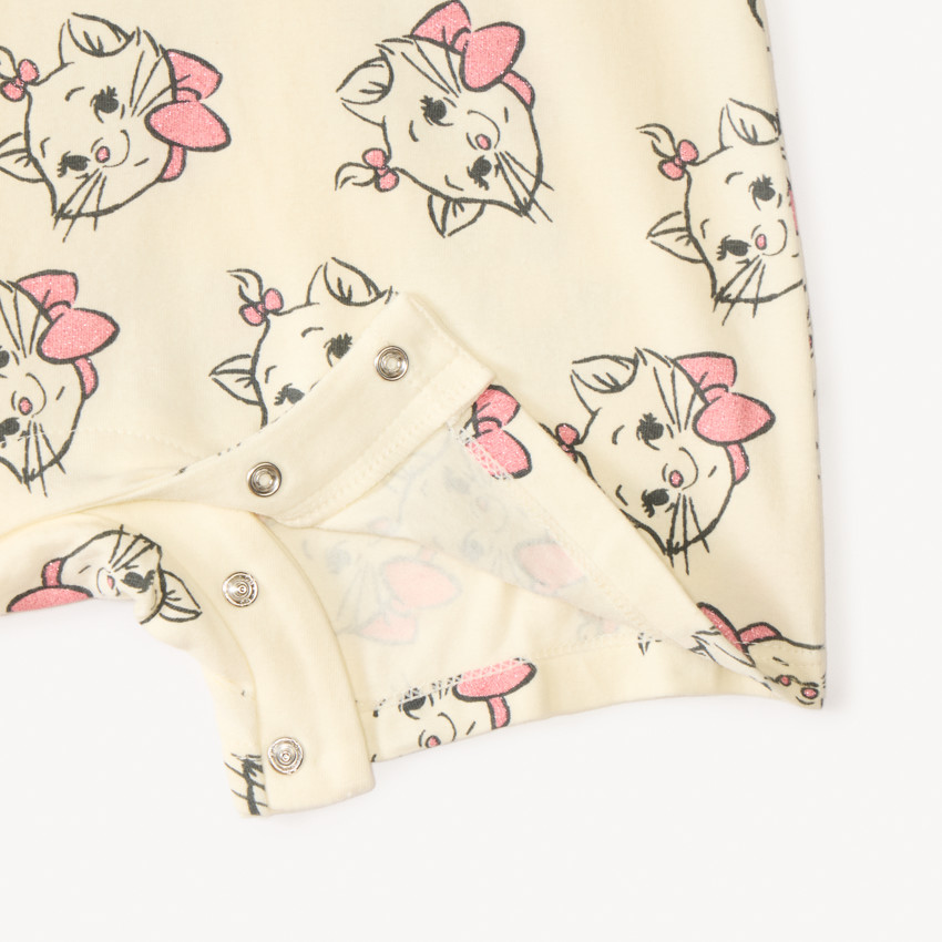 Combinaison courte à bretelles Marie Disney pour bébé fille  