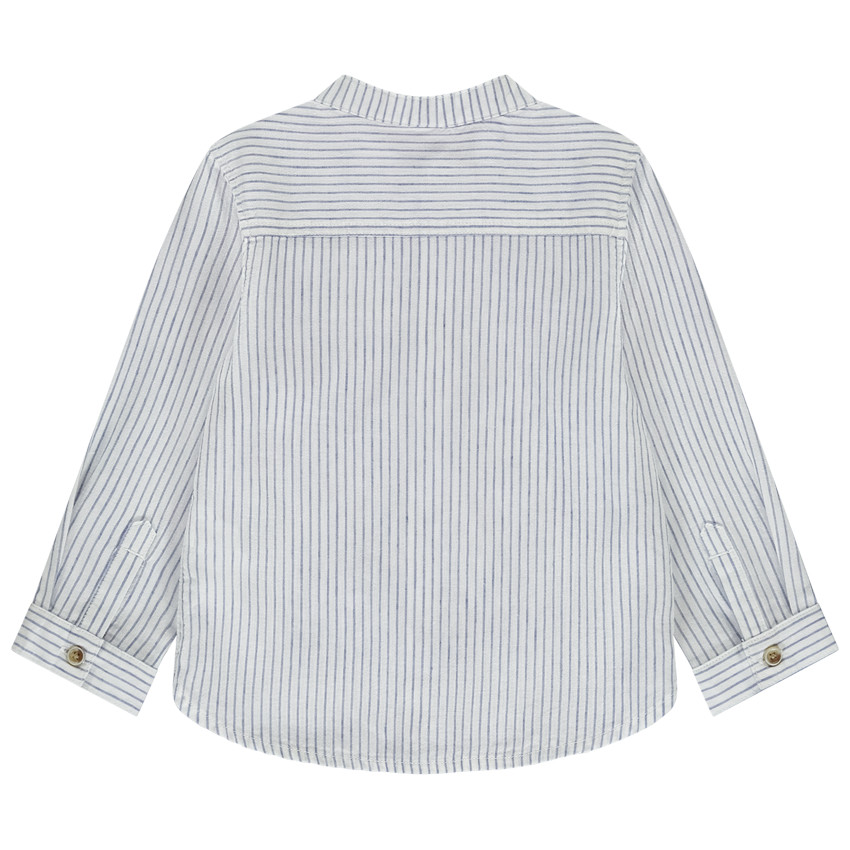 Chemise manches longues rayée pour bébé garçon 