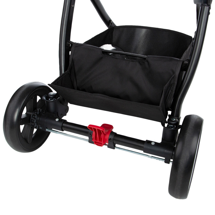 Poussette duo Théa 2 en 1 kaki/noir 