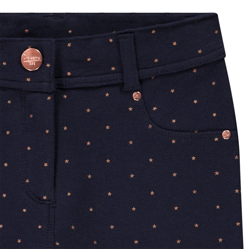 Pantalon skinny en molleton fille 