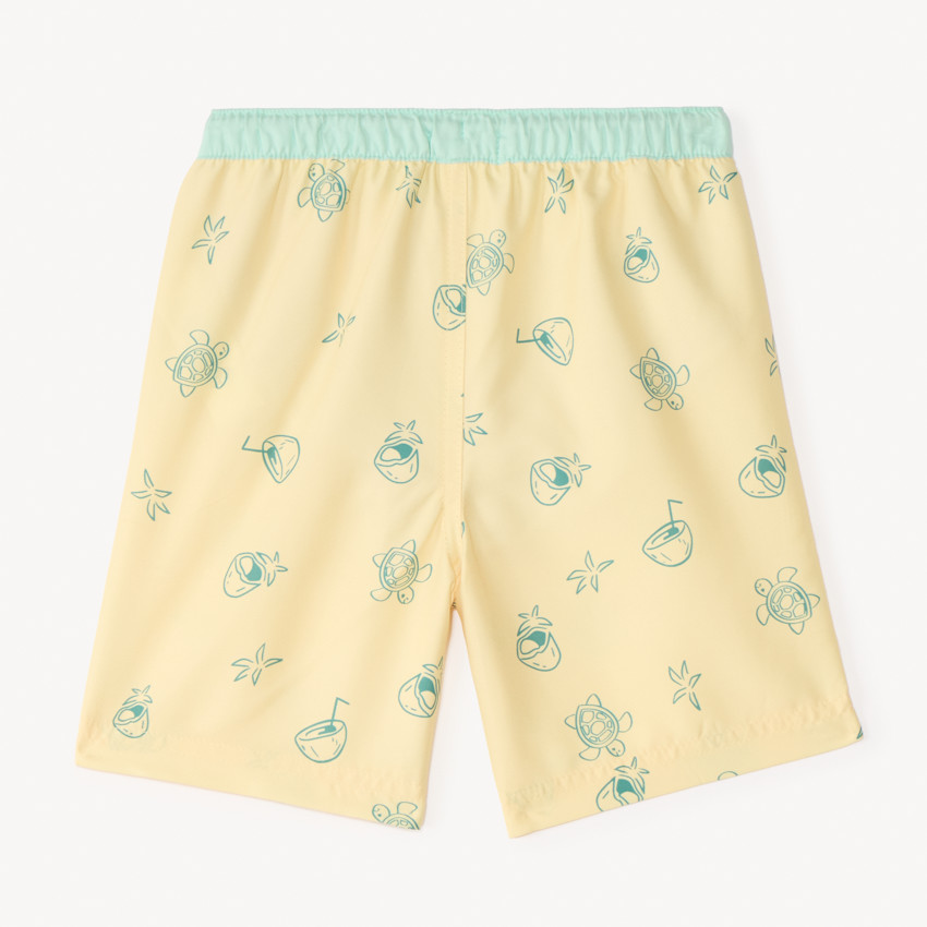 Short de bain imprimé fantaisie pour bébé garçon 