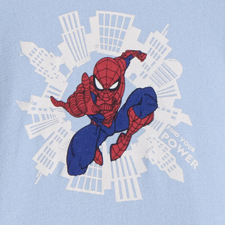 T-shirt manches longues Spider-man Marvel oversize pour garçon 