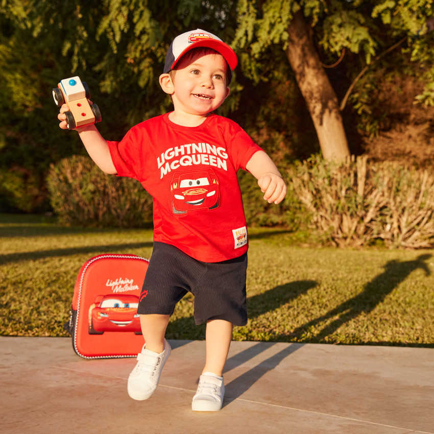 Ensemble 2 pièces t-shirt + short Flash McQueen Disney-Pixar pour bébé garçon 