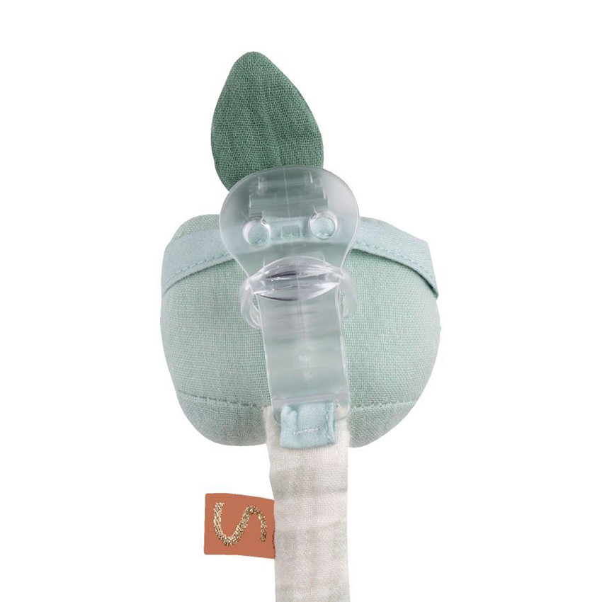 Attache-sucette à clip Botanica - Pomme 
