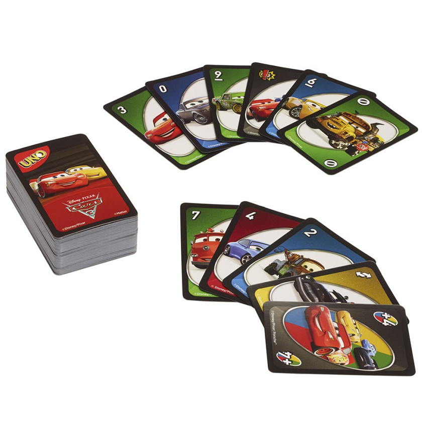 Jeu de société Uno - Edition Cars 3 