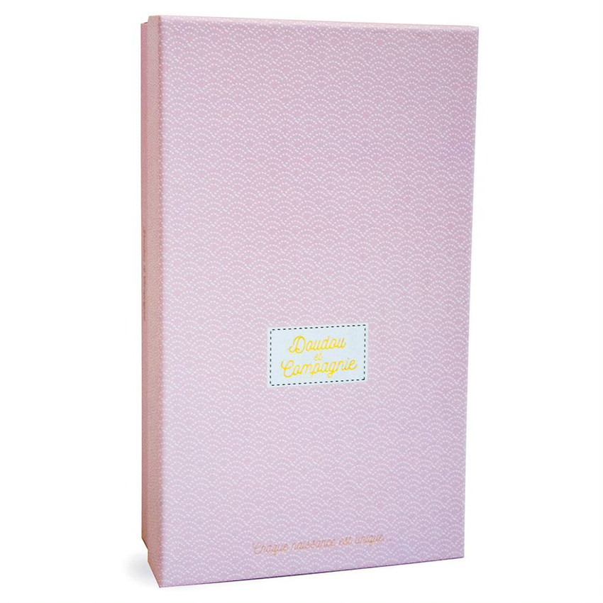 Doudou Lapin Sucre Pantin - Rose 