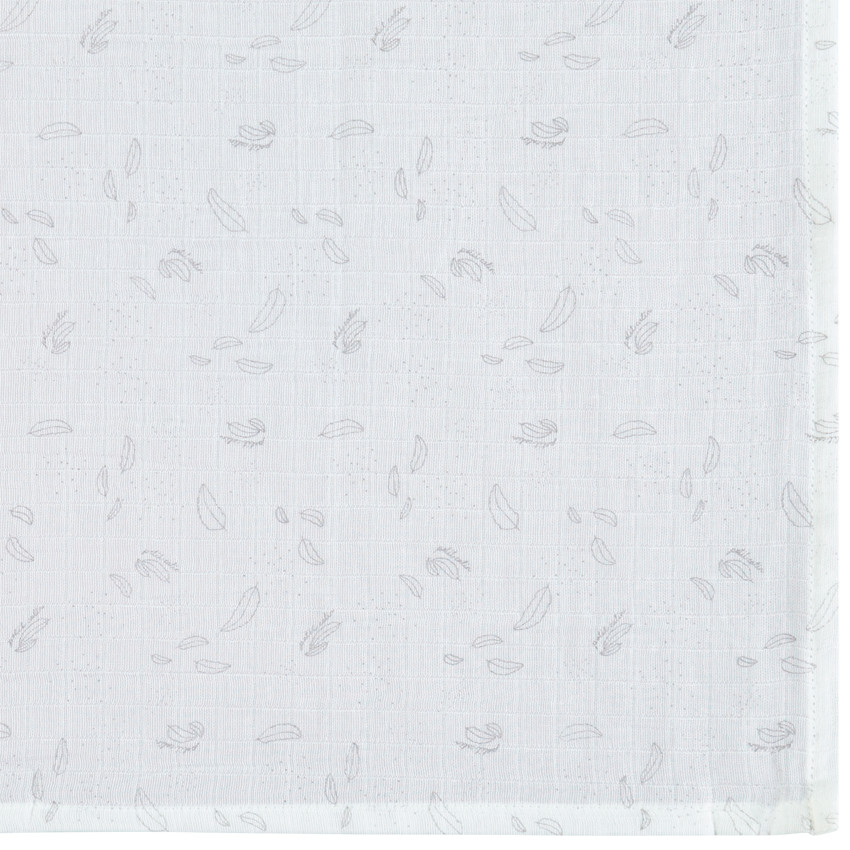 Lot de 3 langes en coton à motifs fantaisie pour bébé 