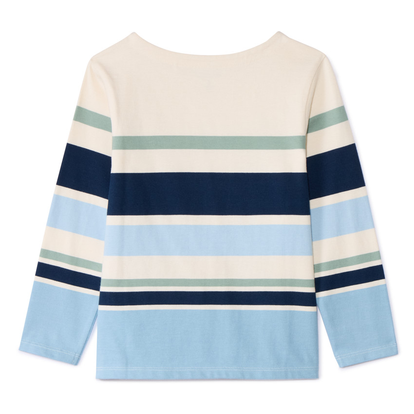 Marinière à rayures irrégulières pour garçon 