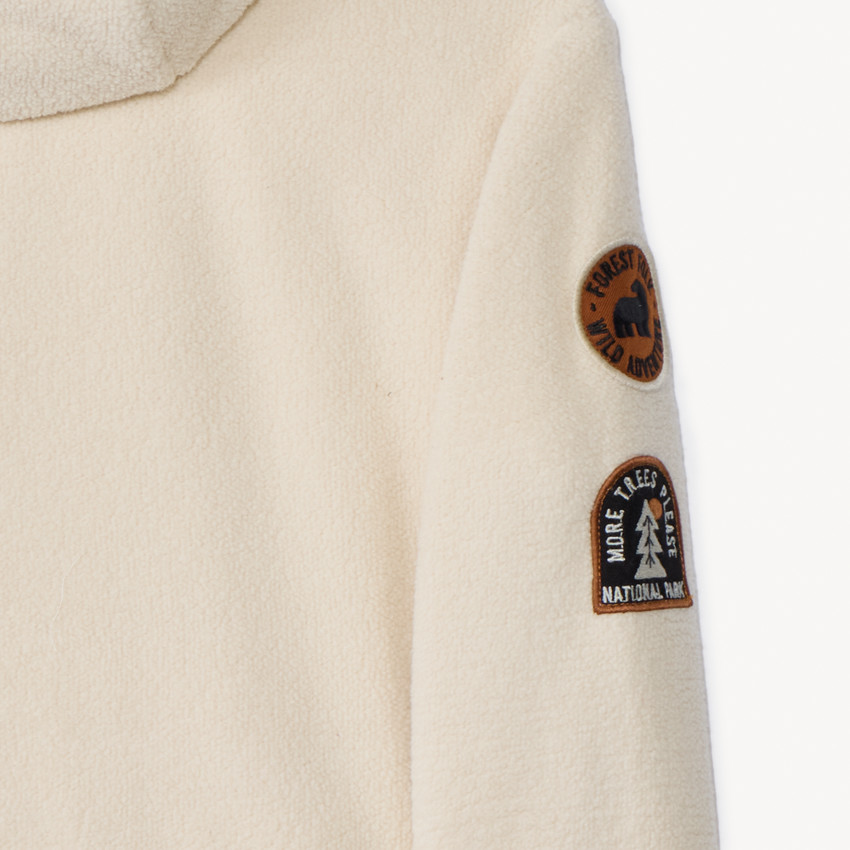 Sweat à capuche en sherpa pour garçon 