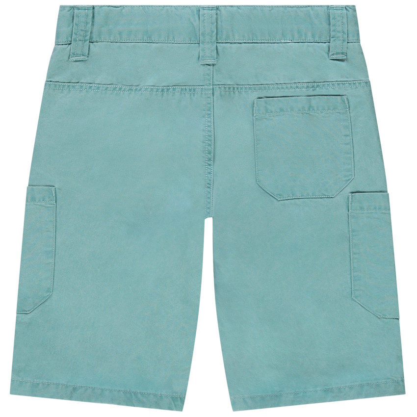 Bermuda en coton uni pour garçon 