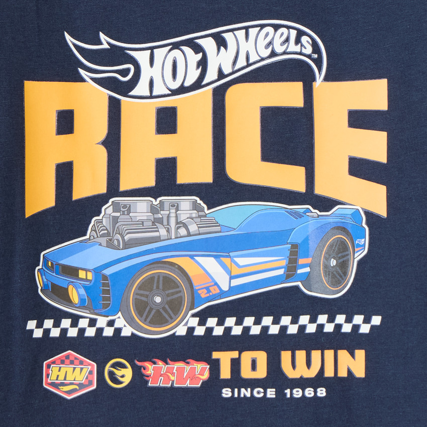 T-shirt manches longues garçon Hot Wheels 