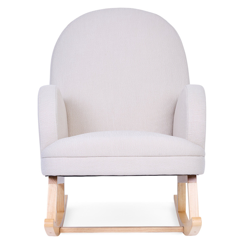 Fauteuil à bascule adulte Lin Beige  