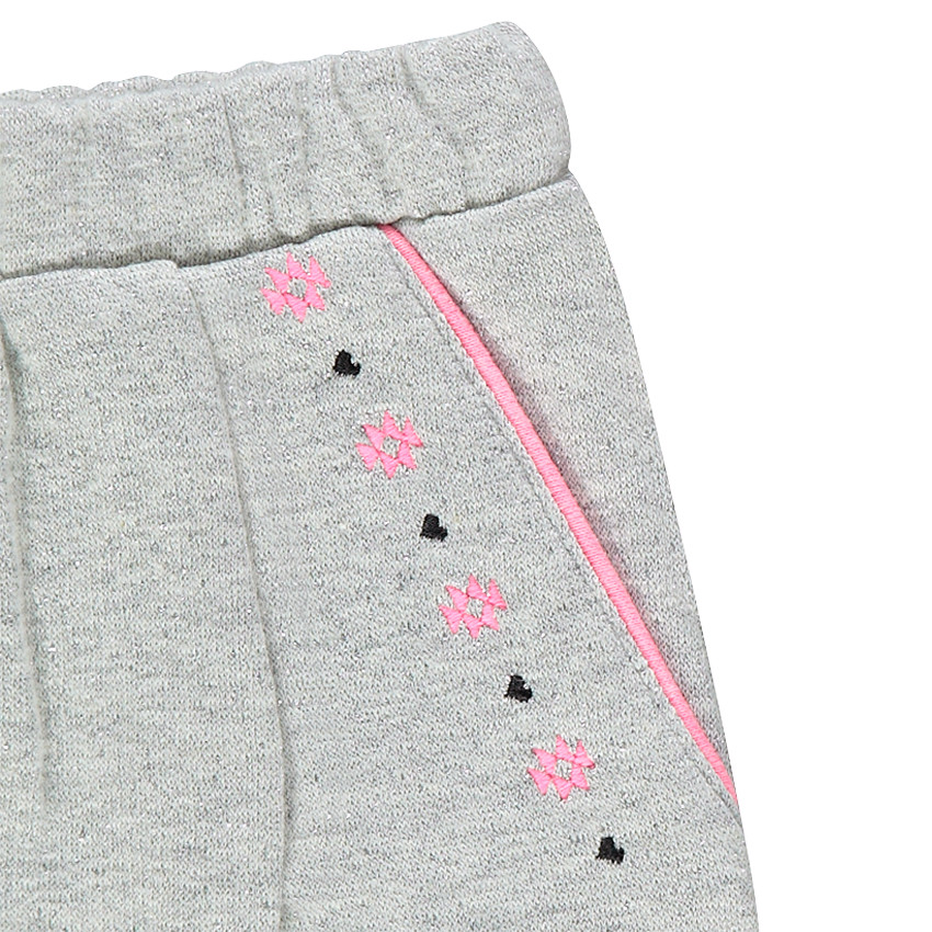 Ensemble de jogging en molleton imprimé plumes 