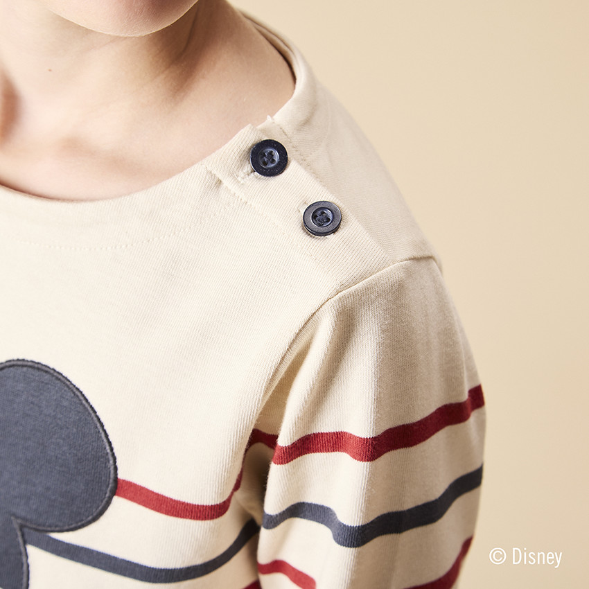 Marinière manches longues Mickey Disney pour garçon 