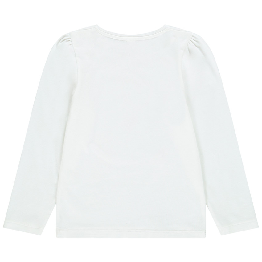 T-shirt manches longues print Paris pour enfant fille 