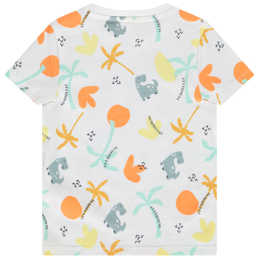 T-shirt manches courtes imprimé fantaisie pour bébé garçon 