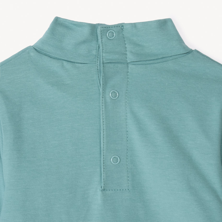 Lot de 2 sous-pulls unis à col roulé pour bébé garçon 