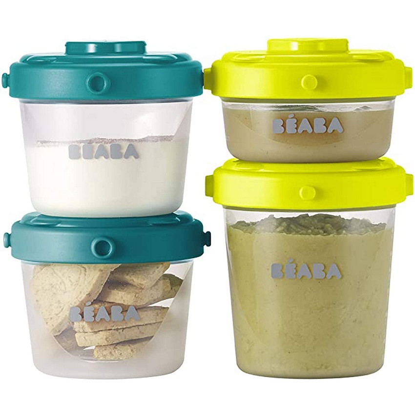 Set 6 pots de conservation Clip 2x90 ml + 4x150 ml 