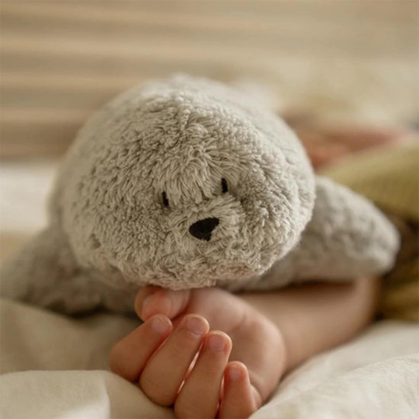 Veilleuse Phoque musicale & sonore The humming Seal 2.0 Bio Gris 