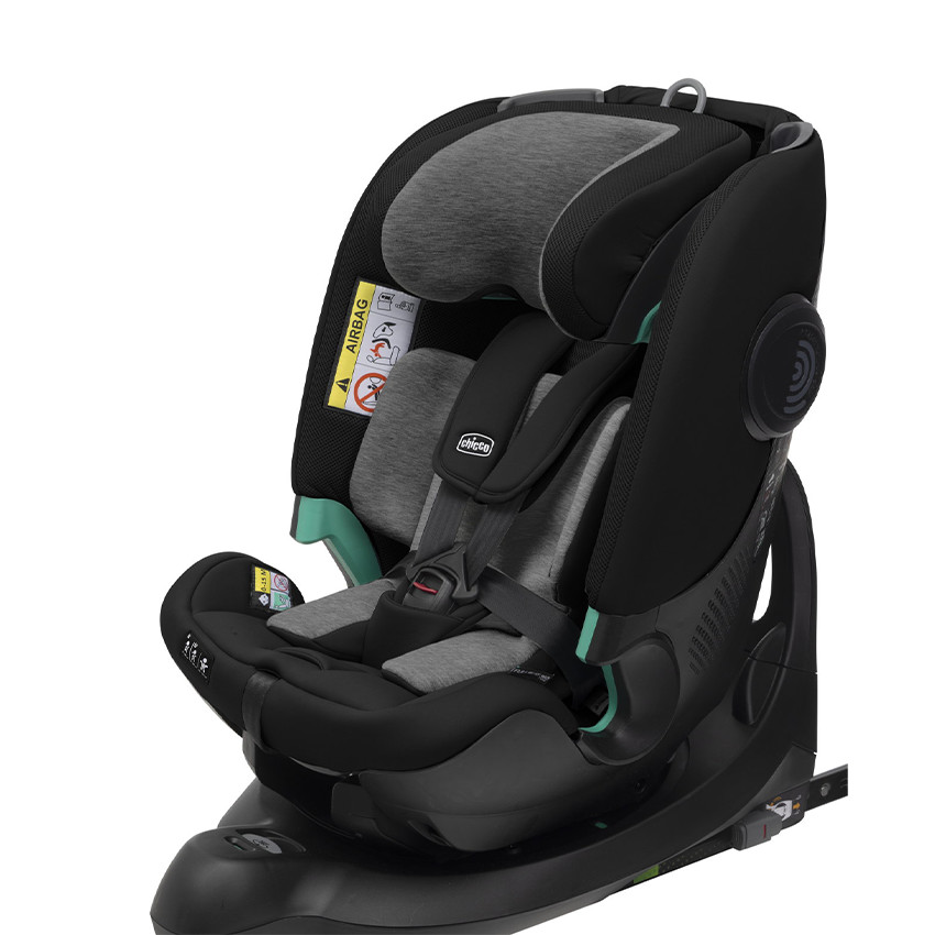 Siège-auto i-Size Fullseat 360 avec base et réducteur black satin - Noir (Chicco) - Image 6