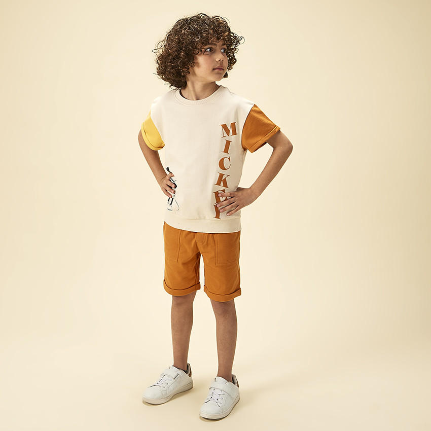 Ensemble 2 pièces effet color block Mickey Disney pour garçon 