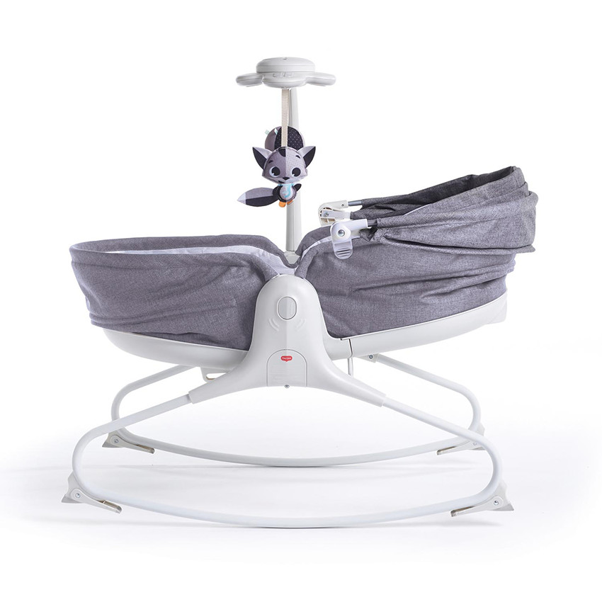Transat Rocker Napper Cozy évolution - Gris chiné  