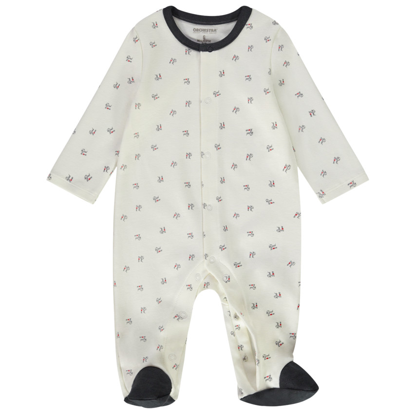 Ensemble 3 pièces imprimé fantaisie pour bébé  