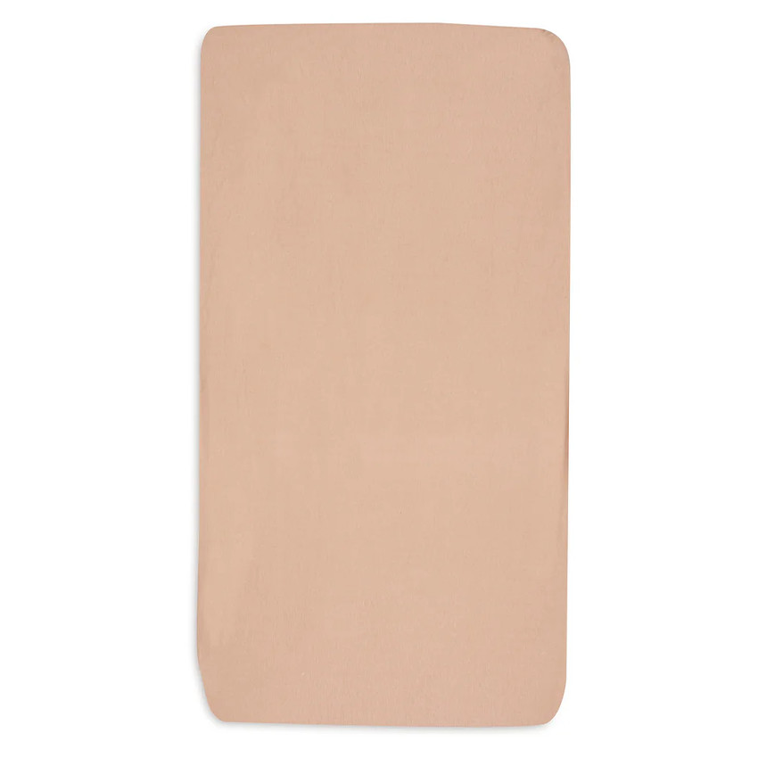 Lot de 2 draps housses lit 70x140cm Blush/Wild Rose 