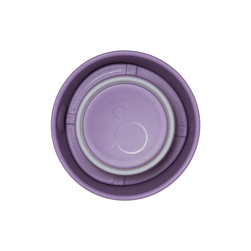 Lunchbox isotherme en inox violet Bear 120 ml 