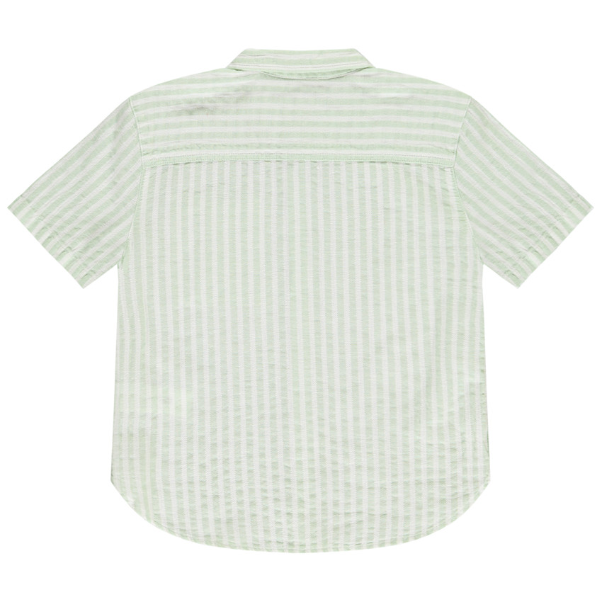 Chemise manches courtes rayée pour garçon  