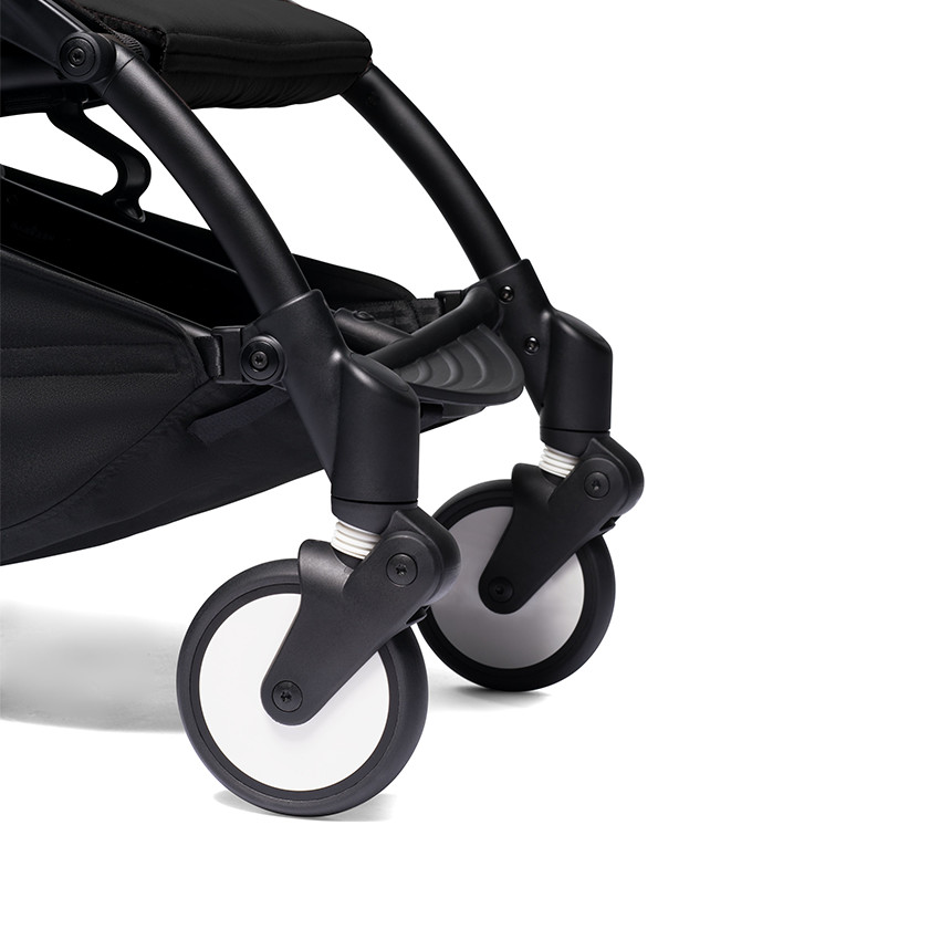Poussette complète YOYO² nouveau pack 0+ et 6+ châssis noir - Noir 