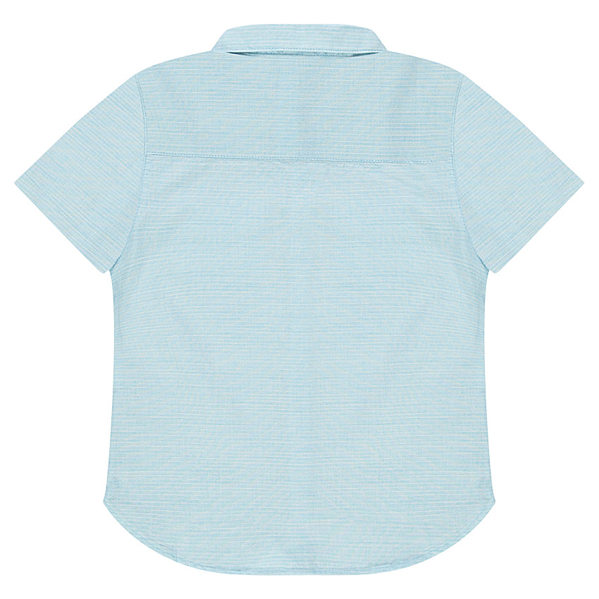 Chemise manches courtes en armure fantaisie 